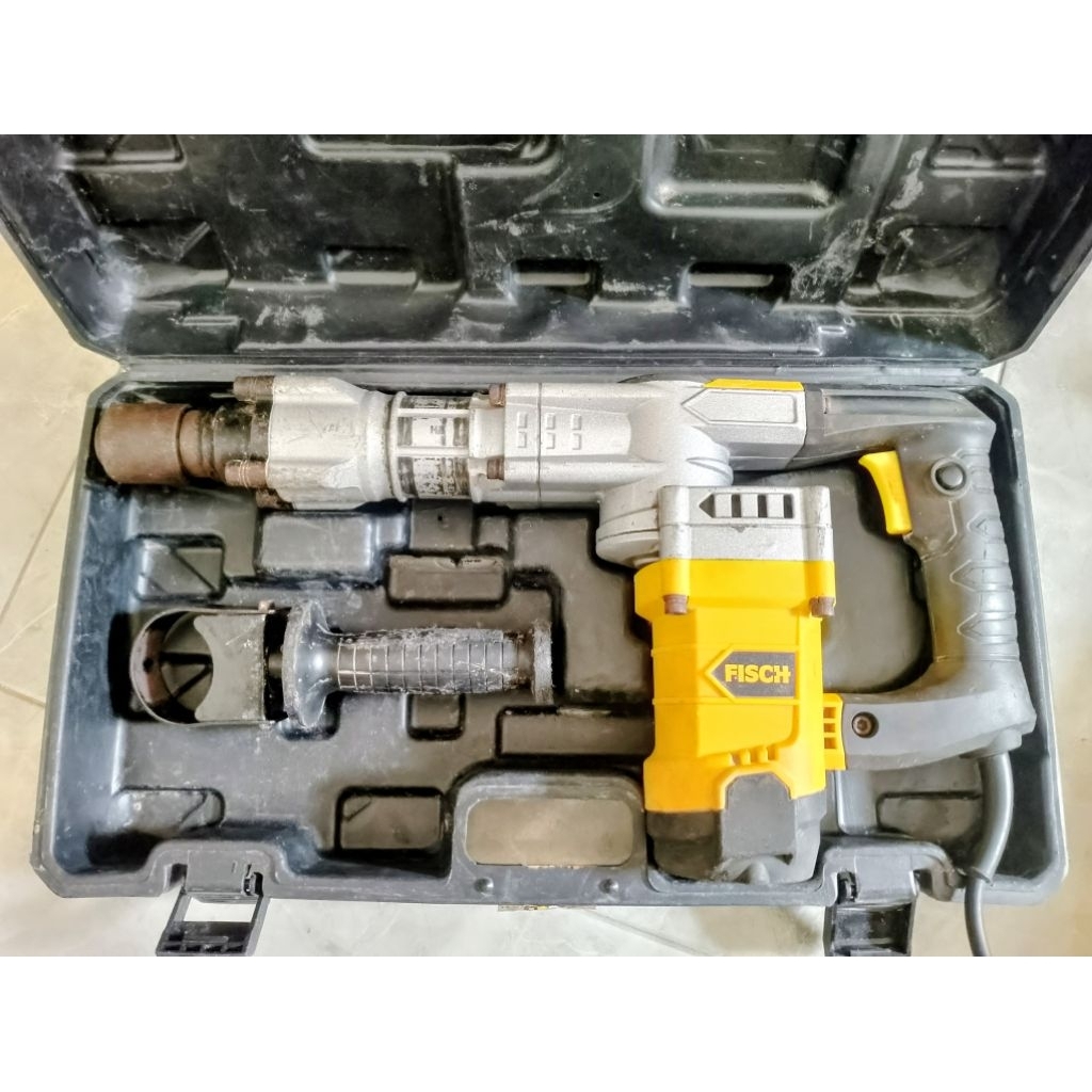 Mesin bobok FISCH FDM35 besi beton tembok Impack drill rotary bekas mulus