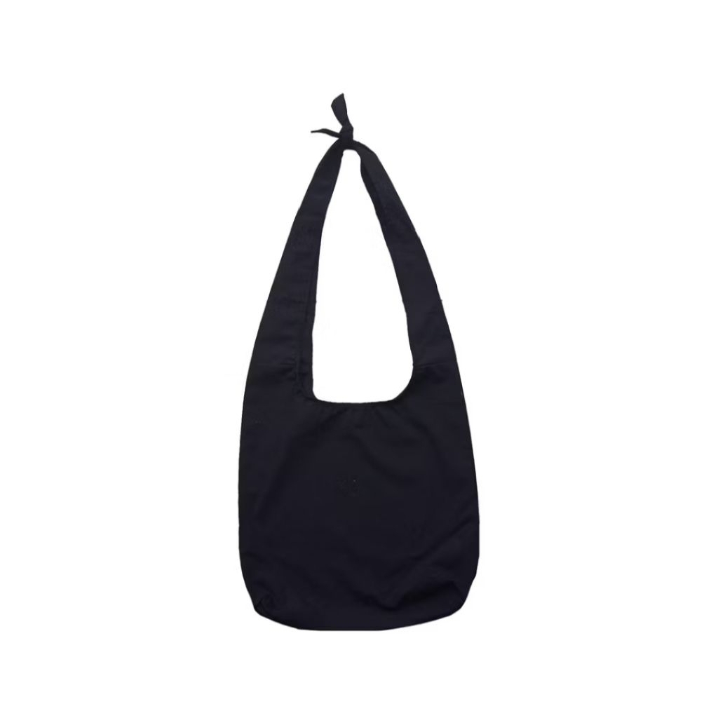 Tsuno bag kanvas polos - Crossbody kanvas hitam polos