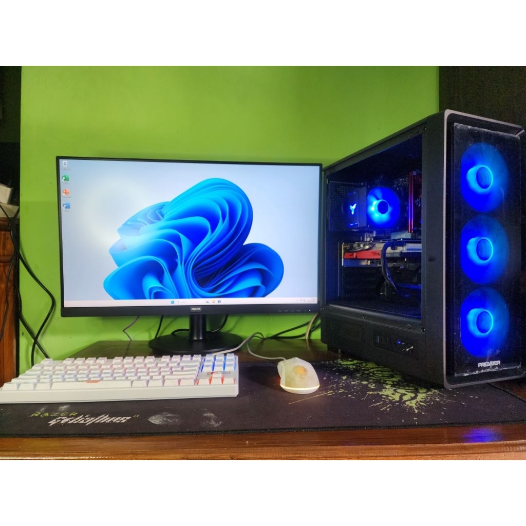PC Gaming i3 12100f gen 12 Ram 16gb RTX 2060 6GB Murah