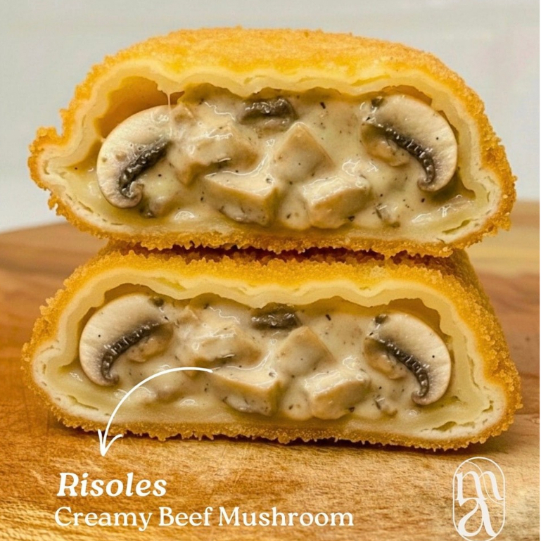 Risoles Creamy Beef Mushroom - 1 Box Isi 6 pcs