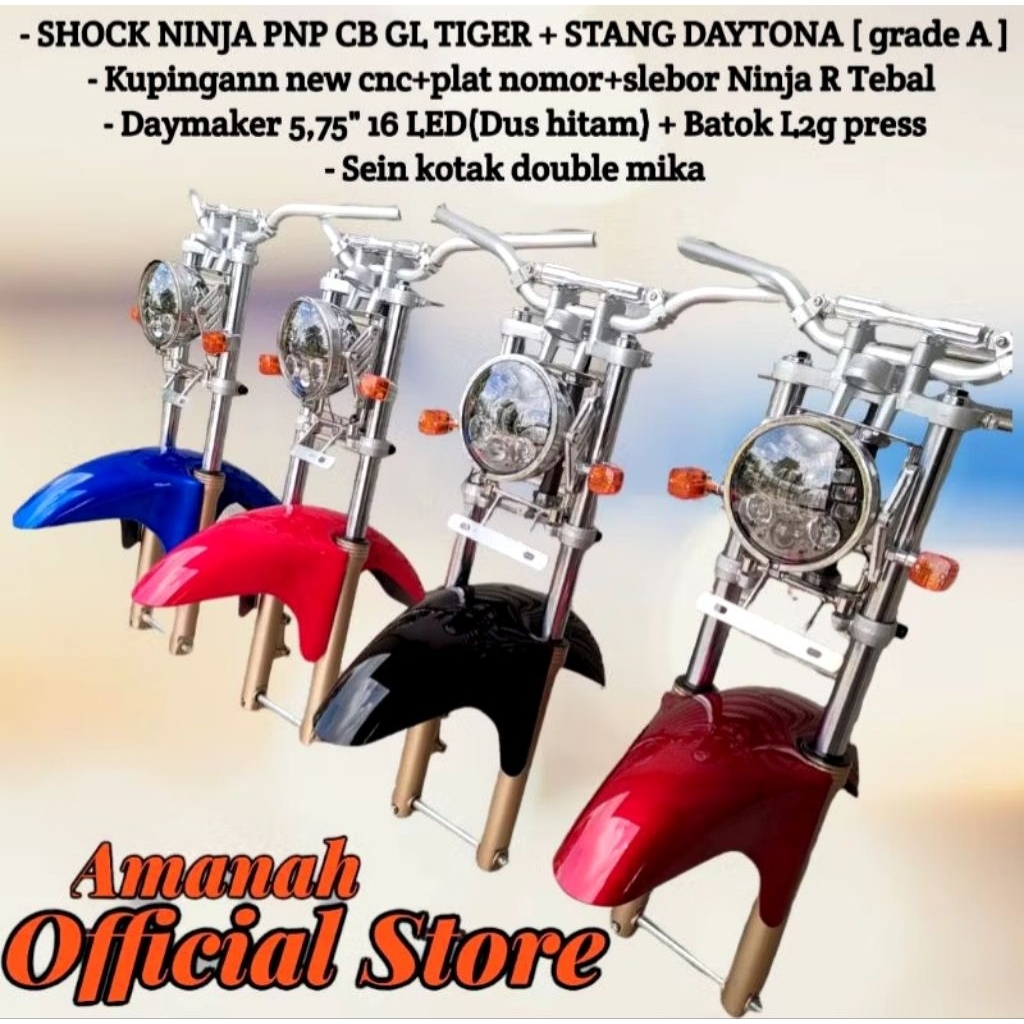 Shok shock sok ninja r ninja rr pnp RX king scorpio honda cb gl megapro tiger honda win
