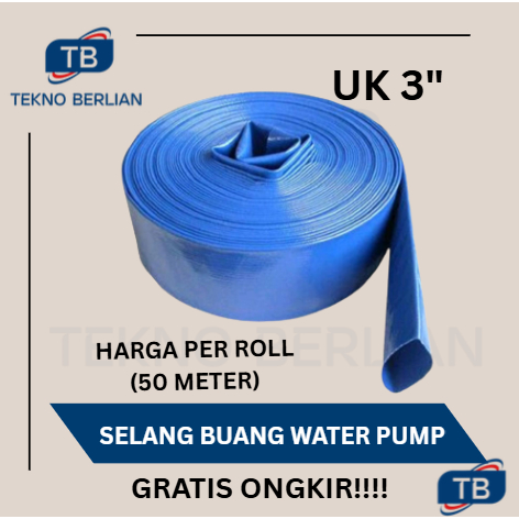 KOALA Sunny Hose 3" Selang Buang Pompa Air Alkon Karet Irigasi Pompa Sawah Material Karet Elastis Ku