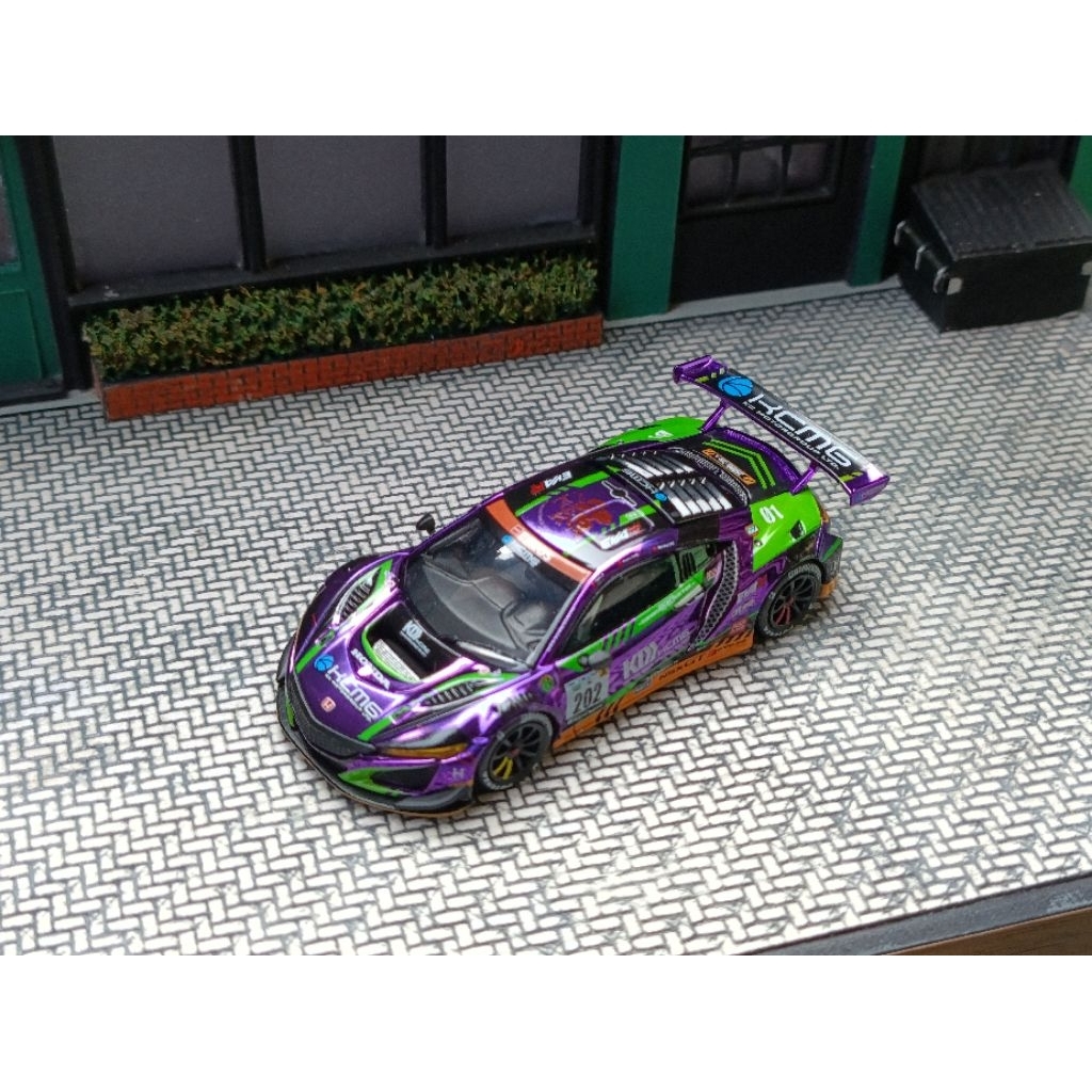 Pop race Nsx GT3 Evangelion Ungu