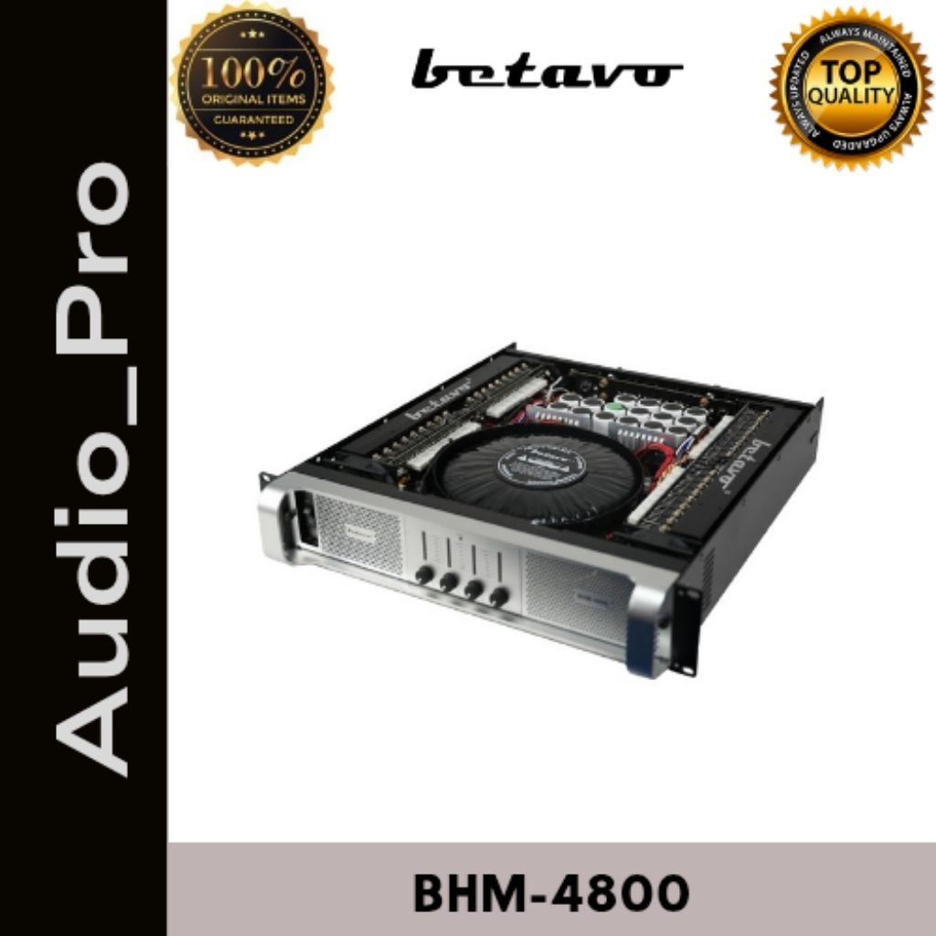 Power Betavo BHM 4800 / Amplifier Power Betavo BHM4800 BHM-4800 Original Betavo