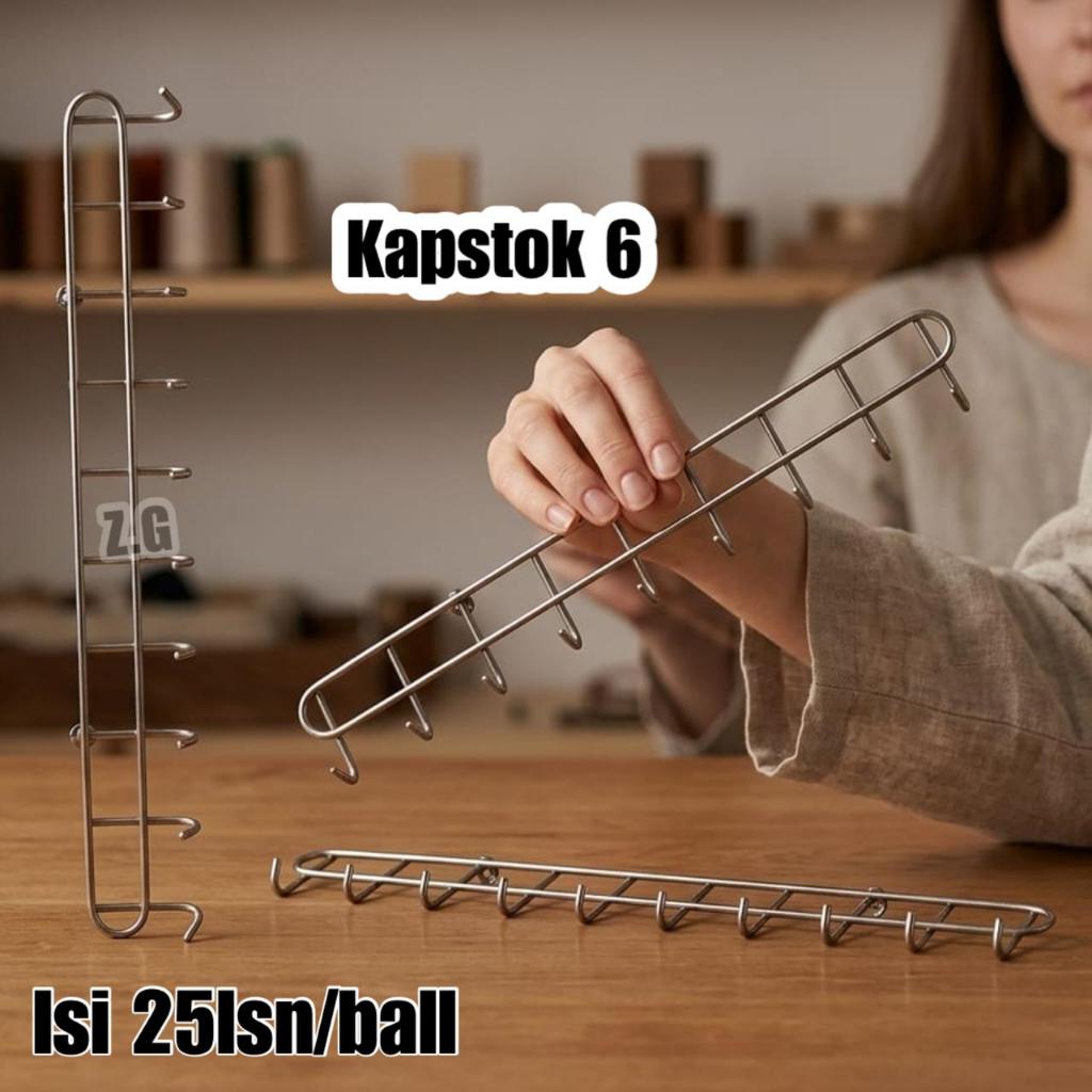 Kapstok Baju/Gantungan Baju isi 6 Satuan