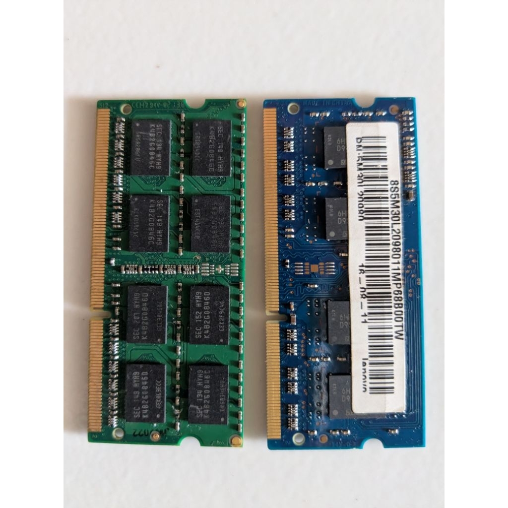 RAM LAPTOP/Sodim DDR3 2x4gb = 8gb Bekas