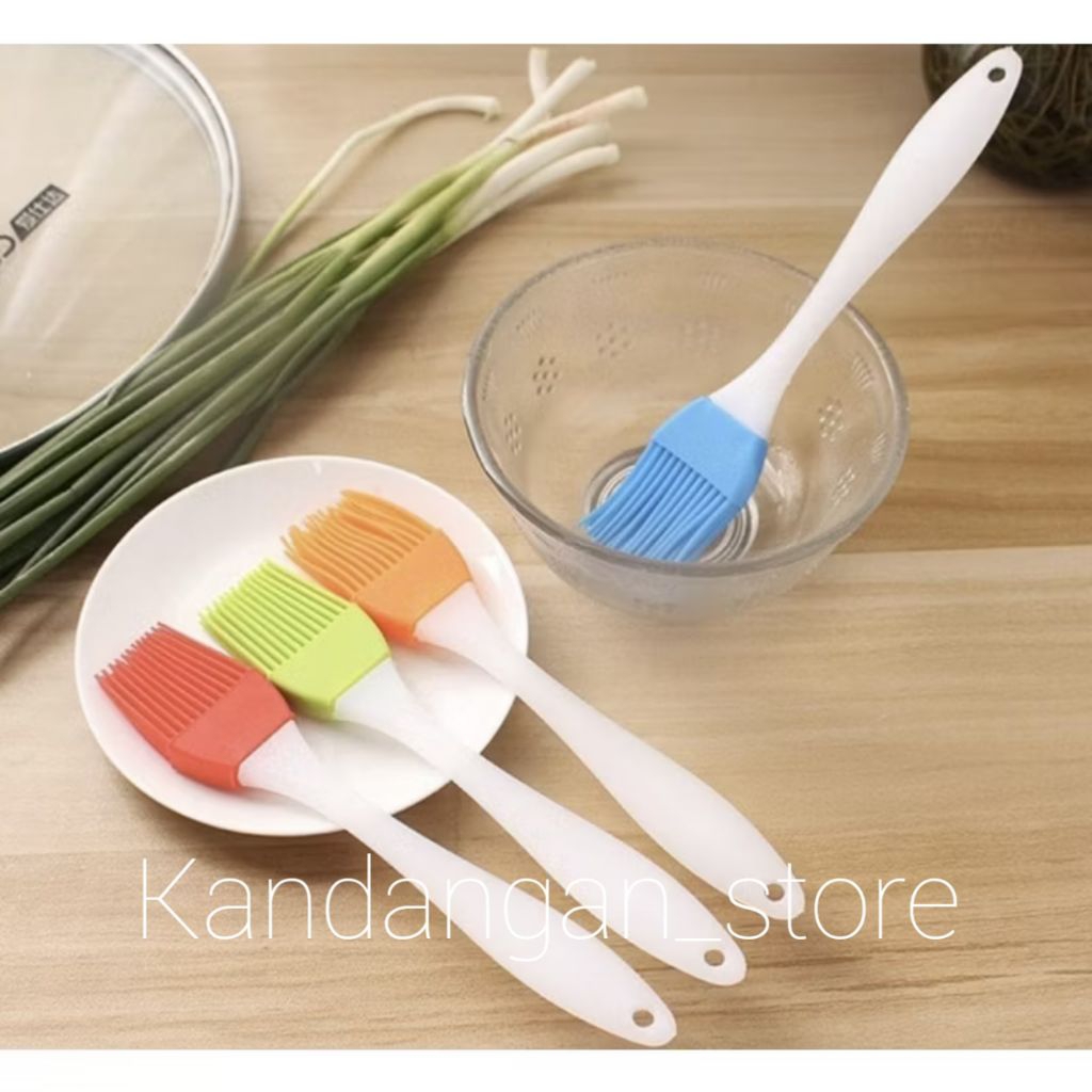 kuas kue silikon anti panas kuas serbaguna