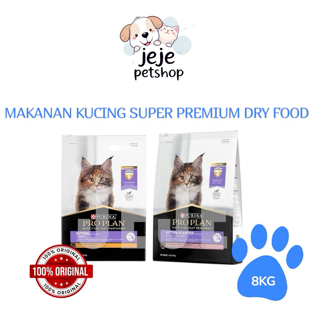 Makanan Kucing Premium Proplan Kitten 8kg