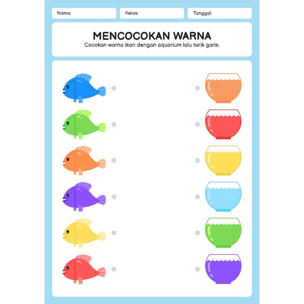 worksheet anak 2-4 tahun