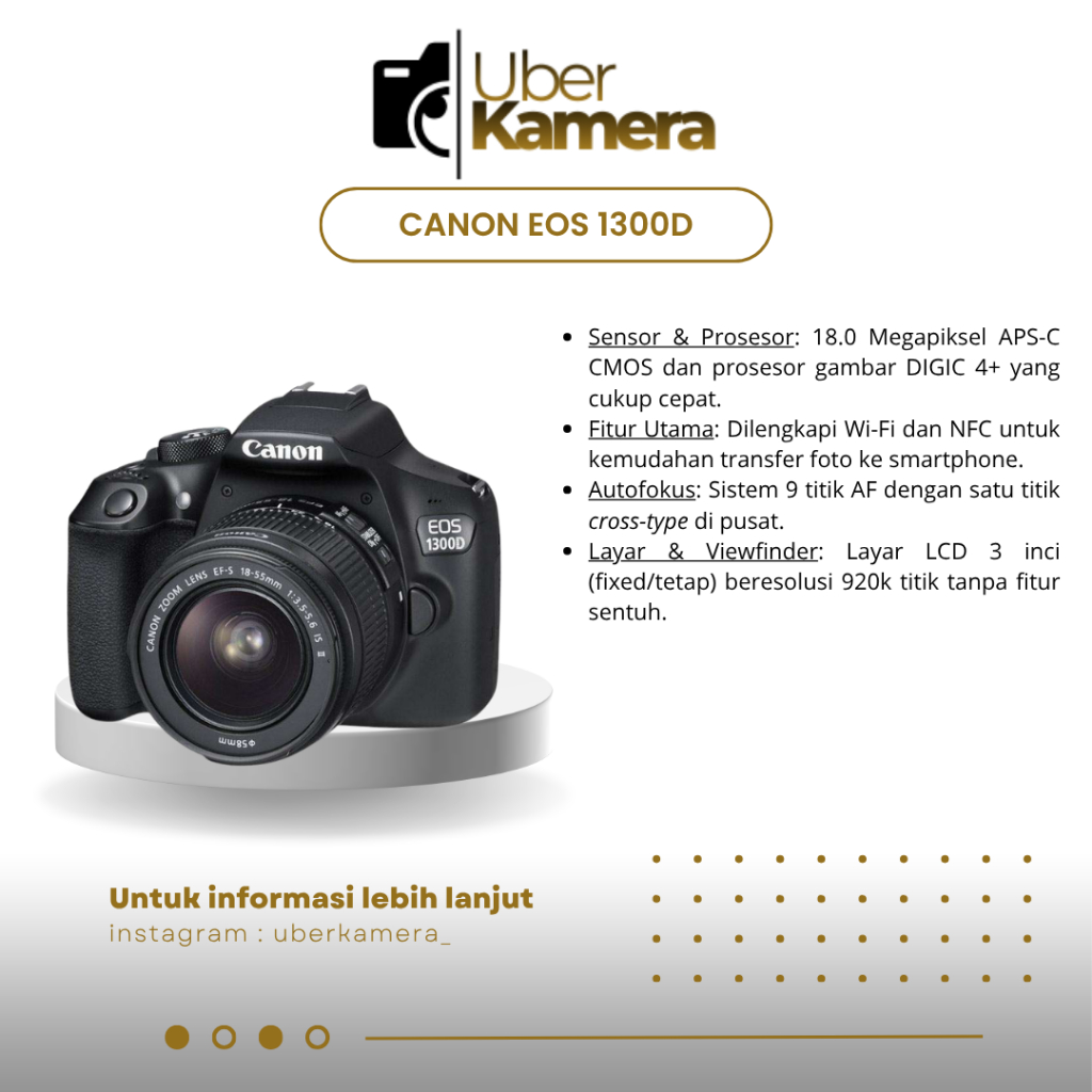 CANON EOS 1300D