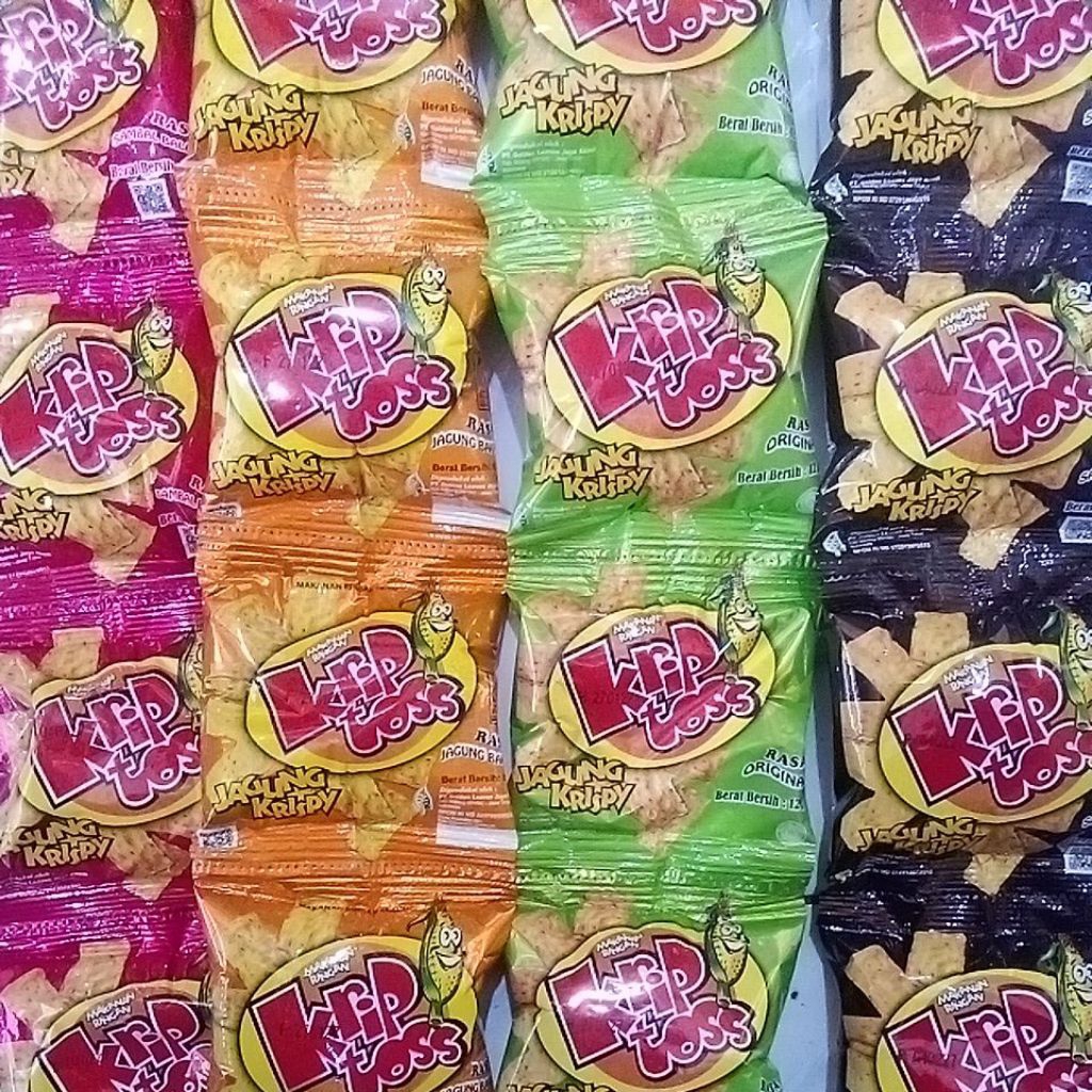 krip toss tortilla chips 12 g BELI 3 Rtg LEBIH MURAH BOLEH MIX RASA