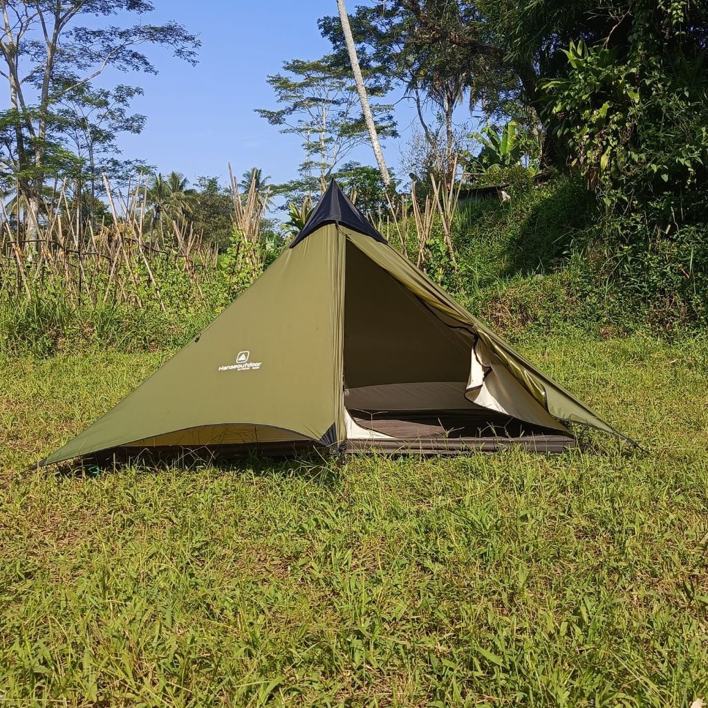 Tarpthen Piramyd HANSEOUTDOOR series laweung 1 person / Tenda Ringan Camping Outdoor/ tenda utraligh