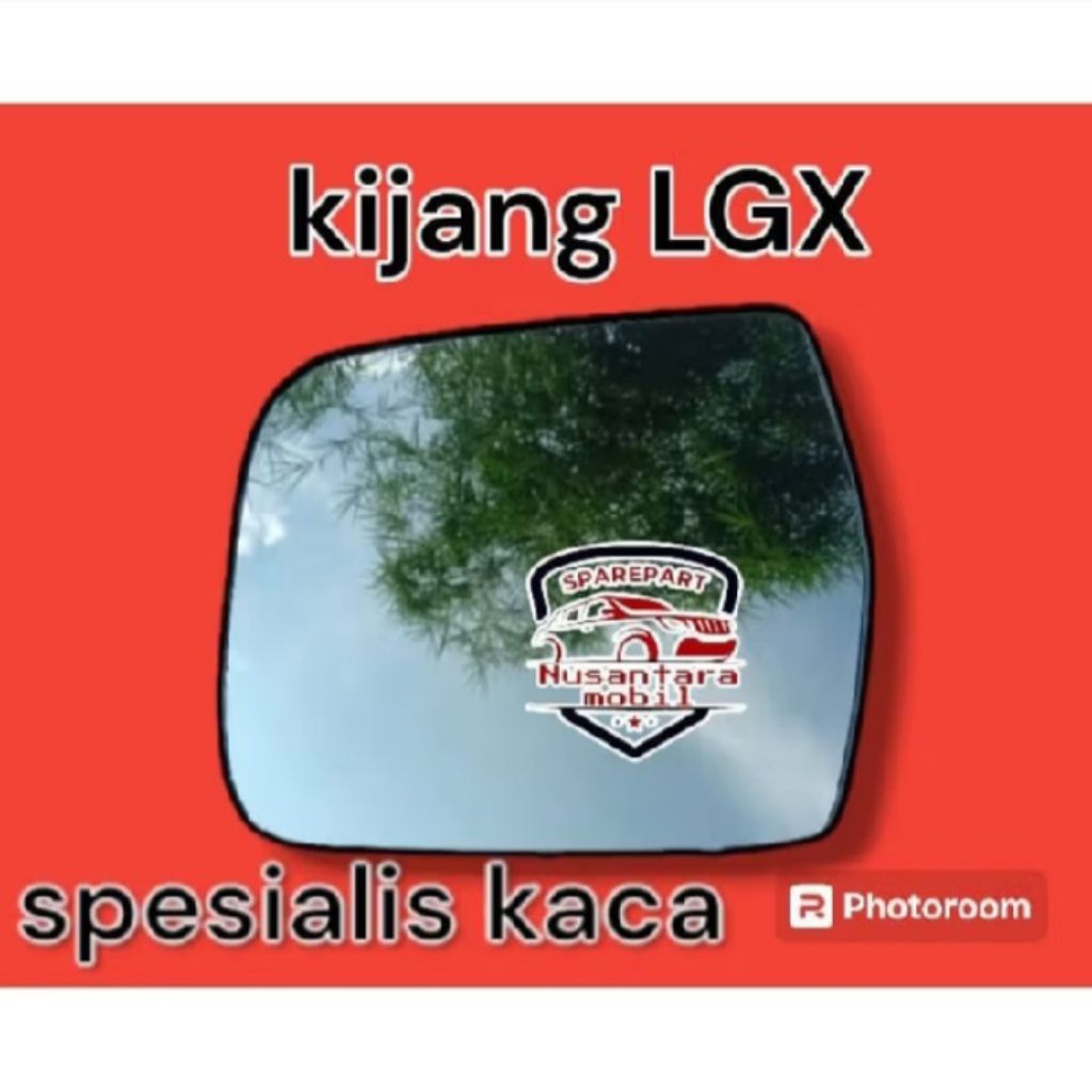 kaca spion kijang LGX lgx diesel 2.4 tahun 2002 kaca cembung tanpa frame