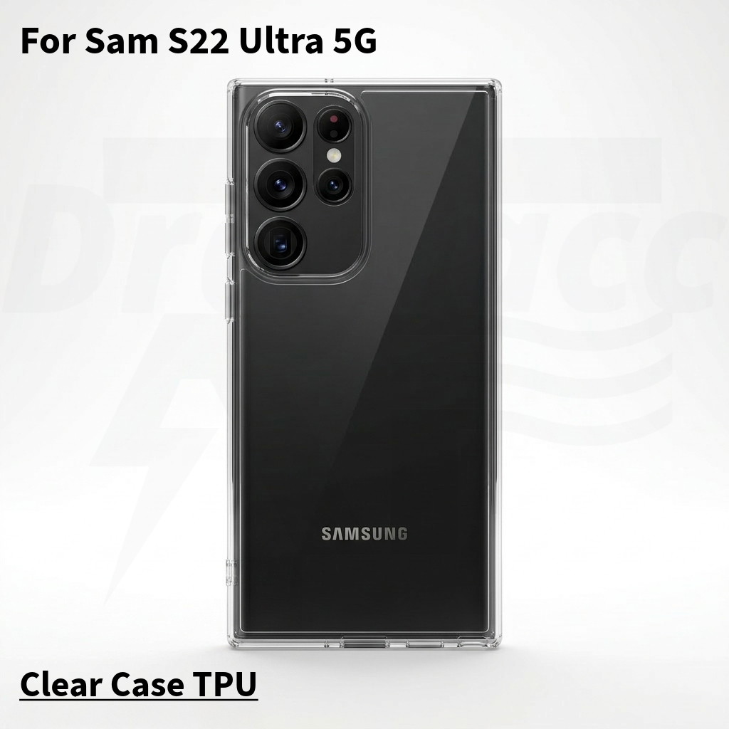 Case for Samsung S21 Ultra 5G Softcase CLEAR HD CAMERA PROTECTION Case Casing Hp Samsung S21 Ultra