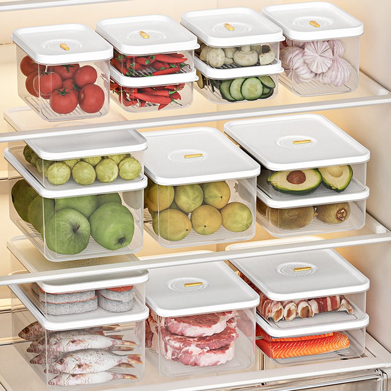 FOOD KONTAINER TOPLES PLASTIK BENING KULKAS SET CALISTA RUMOI 12PCS TOPLES KULKAS TEMPAT KOTAK WADAH