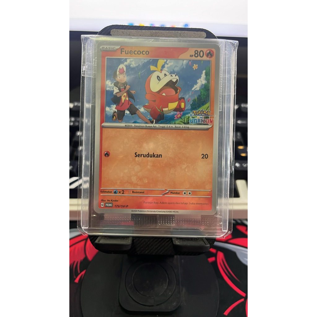 pokemon tcg bimbingan rasi seri horizon fuecoco promo sealed