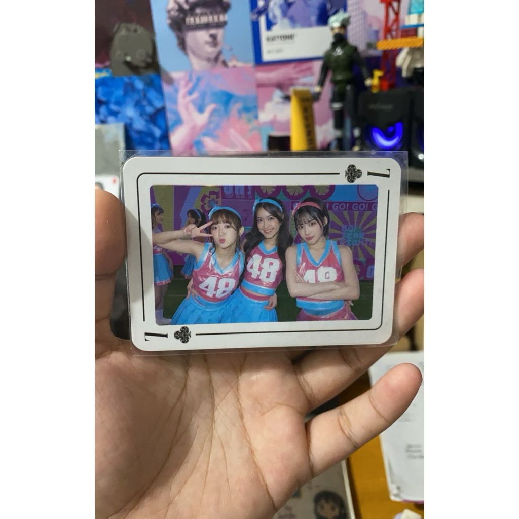 Kartu PC Playingcard Benefit Ace JKT48 Lia Greesel Ella OFC