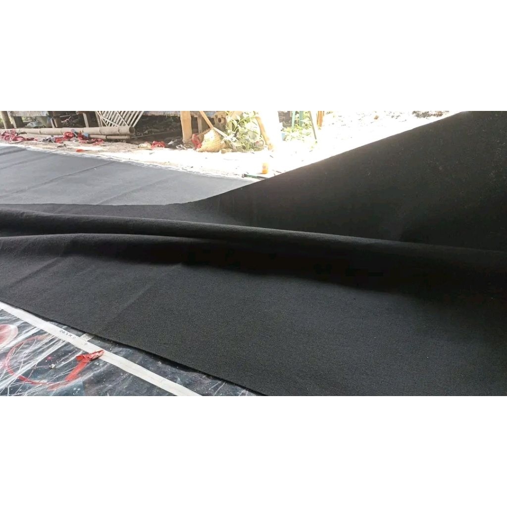 [ Karpet Hitam polos ] Karpet Bludru Dekorasi - Karpet Lantai - Karpet ruangan