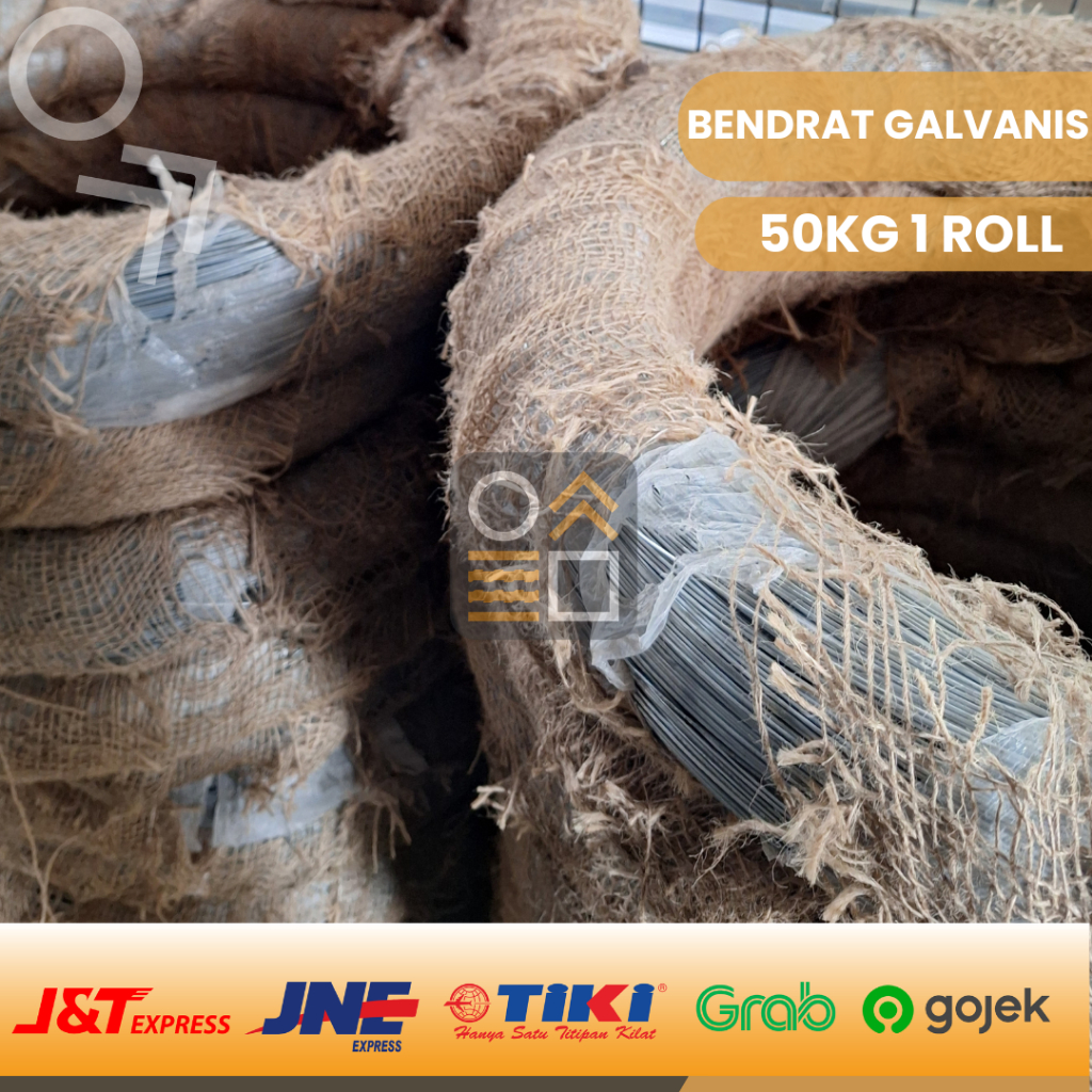 Kawat Bendrat Galvanis BWG14 50KG Roll
