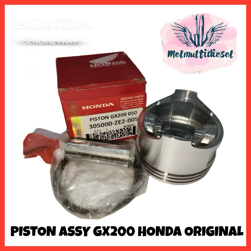 PISTON ASSY GX200 HONDA ORIGINAL