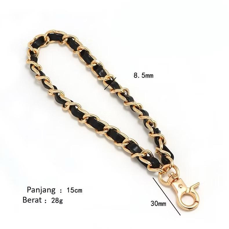 Charm Rantai Chain Phone Charm Gantungan Hp Rantai Tali Hp Rantai Emas Tali Tas Tali Rantai Besi Unt