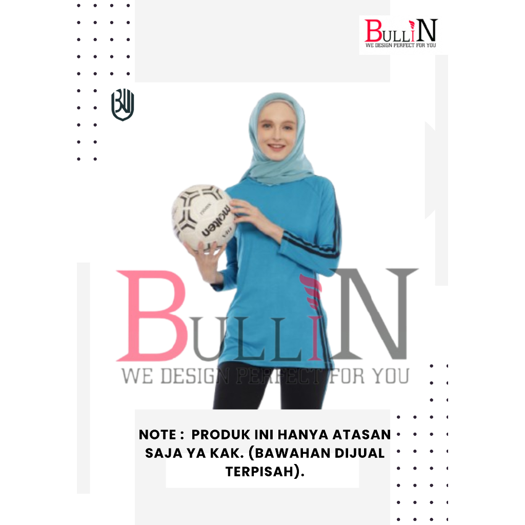 Baju Olahraga Wanita Jumbo / Baju Senam Cewek Jumbo | Bullin