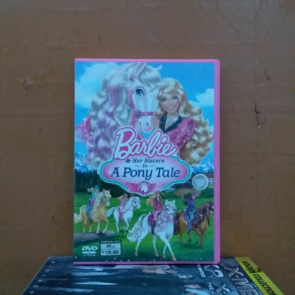 DVD ORIGINAL FILM BARBIE AND HER SISTERS IN A PONY TALE