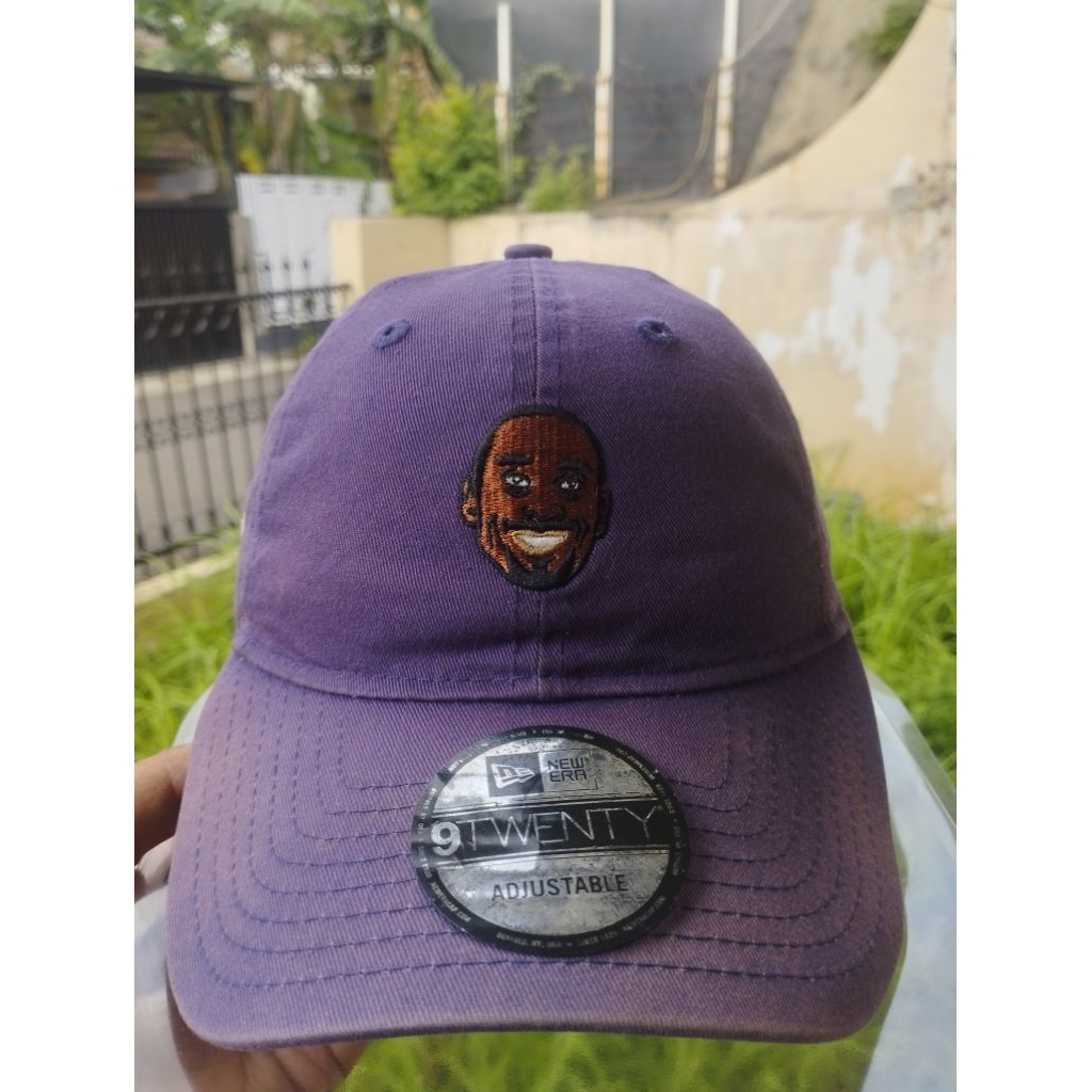 Rare New Era x Kobe Bryant 24 Cap Perple Lakers LA Face Nike Rodman NBA