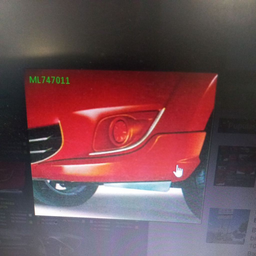 Front Corner Bumper Depan Mirage