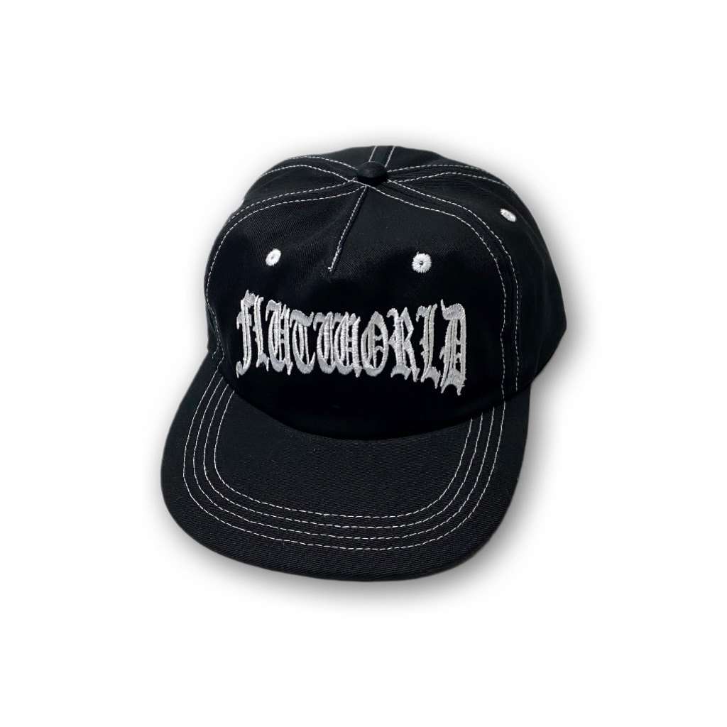 Topi Snapback Classic - Flut Worldwide Risedown Black Snapback Hat