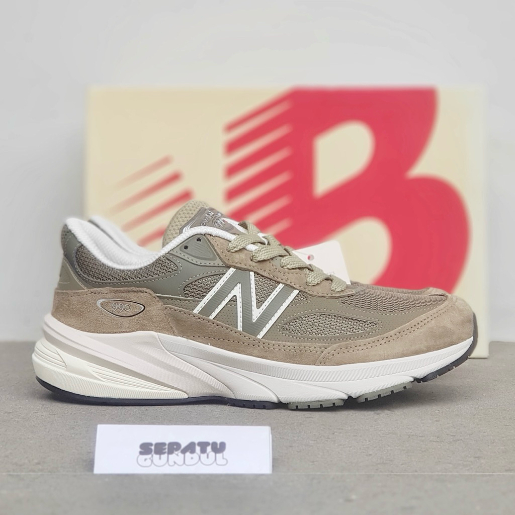 Sepatu Sneakers Pria NB 990v6 True Camo U990TB6 Made in USA