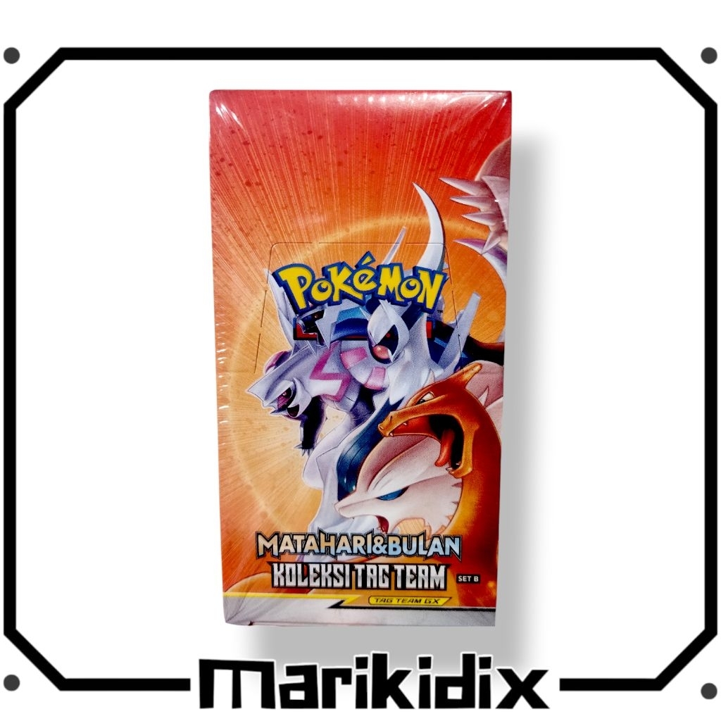 TCG Pokemon Tag Team B Indonesia Matahari dan Bulan Booster Box