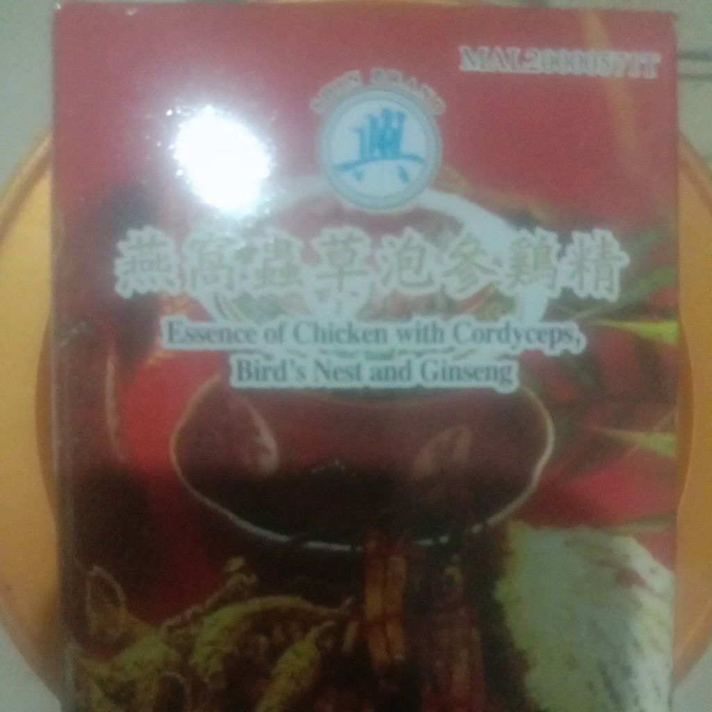 Pati ayam sarang burung dan ginseng