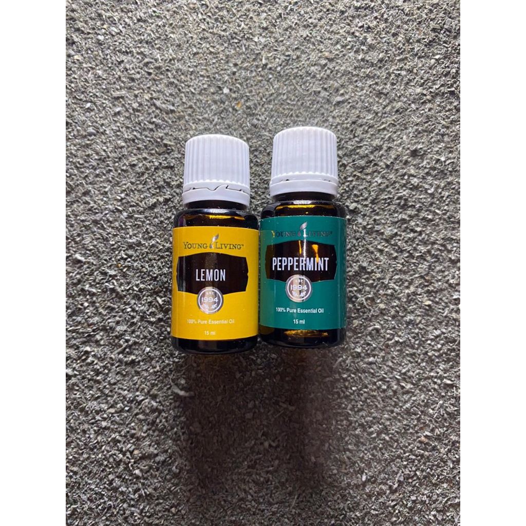 YOUNG LIVING OIL LEMON +  PEPPERMINT BARU