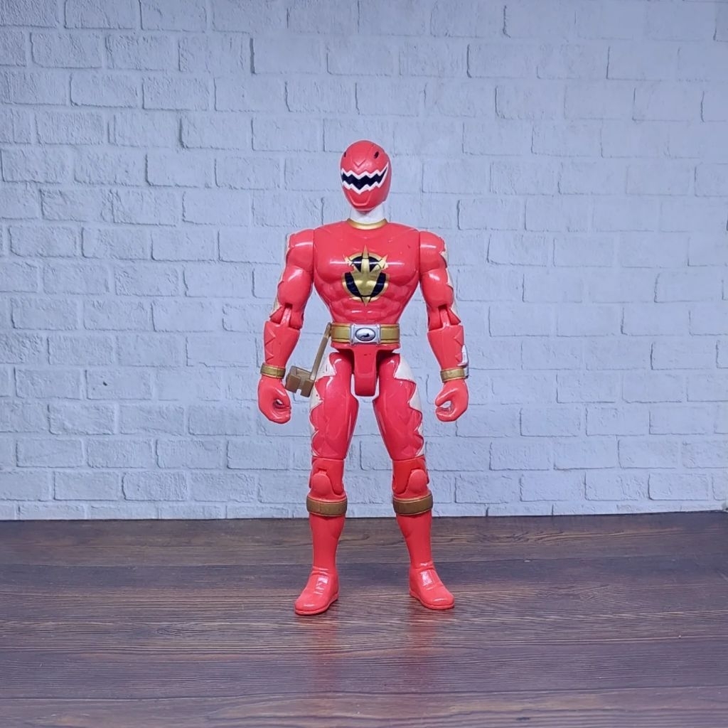 Power rangers figure Power Rangers dino thunder red ori bandai preloved
