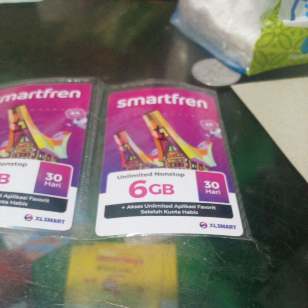 Kuota voucher Smartfren 6gb unlimited plus kuota lokal 15GB