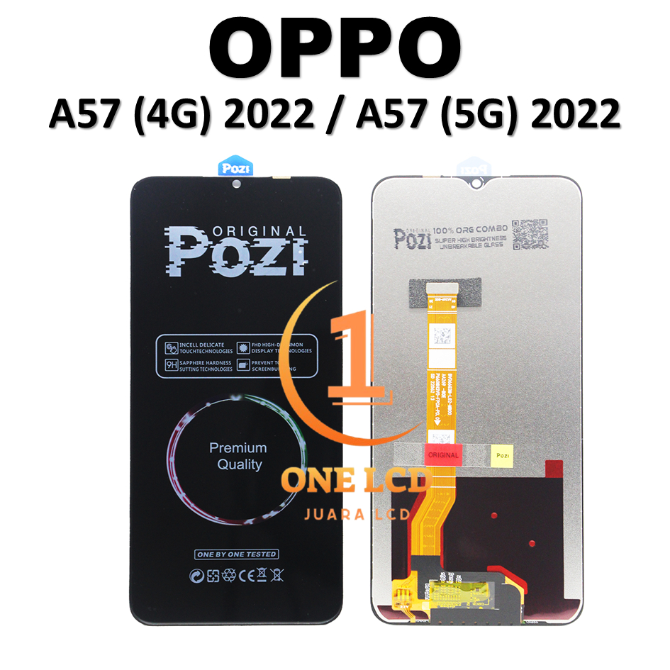 LCD TOUCHSCREEN OPPO A57 ( 4G ) 2022 / A57 ( 5G ) ORIGINAL 100% FULLSET COMPLETE