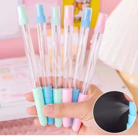 Pulpen+Botol Parfum / Pulpen Unik Bisa Isi Parfum / Pen + Botol Parfum Travel Hemat ruangan / Botol 