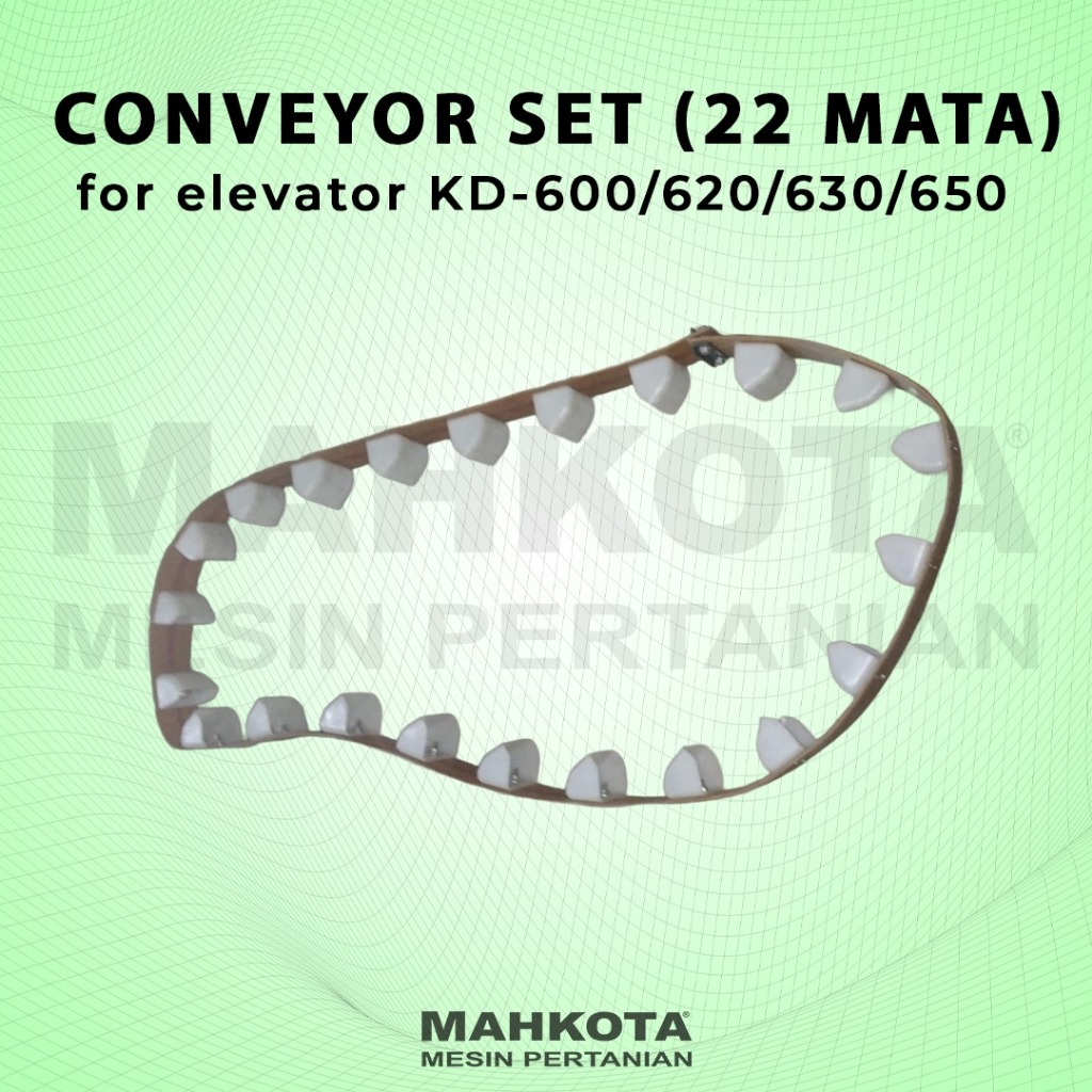 SPAREPART MAHKOTA CONVEYOR SET (22 MATA) FOR ELEVATOR KD-600/620/630/650 (ORIGINAL)