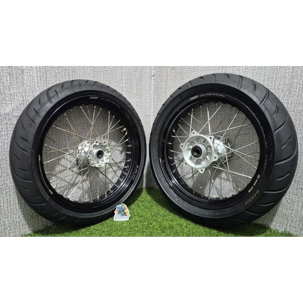 WHEELSET SUPERMOTO YAMAHA WR 155R SECOND