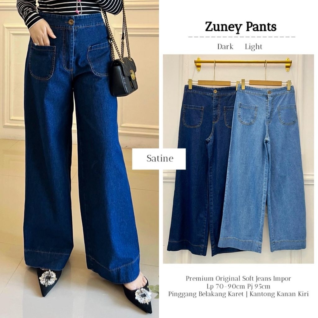 COD//PANTS//JEANS KEKINIAN//BAWAHAN TERBARU//OOTD HIJAB//CELANA KULOT//MPMF//ZUNEY