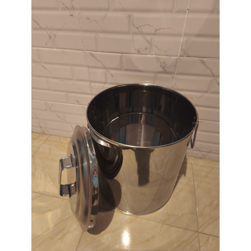 Dandang Rebusan, Bakso, Bubur, Soto Ukuran 40cm bahan Stainless steel anti karat