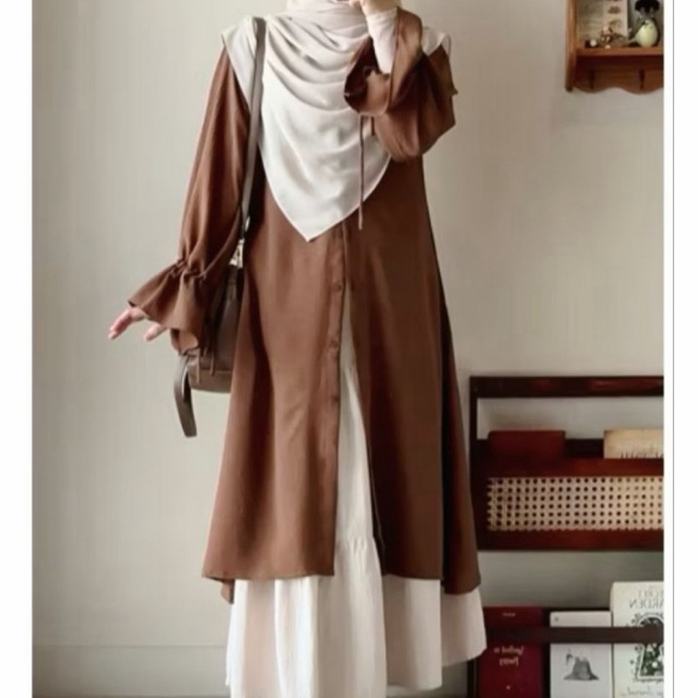 Hamira Tunik | tunik harian simple | fashion wanita kekinian | tunik wanita terbaru