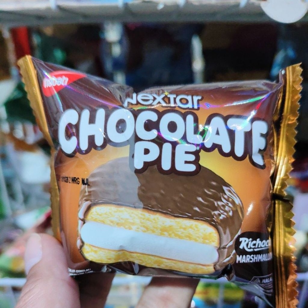 Nabati Nextar Chocolate Pie Marshmallow Satuan Per Pcs Pie Coklat Marsmelow