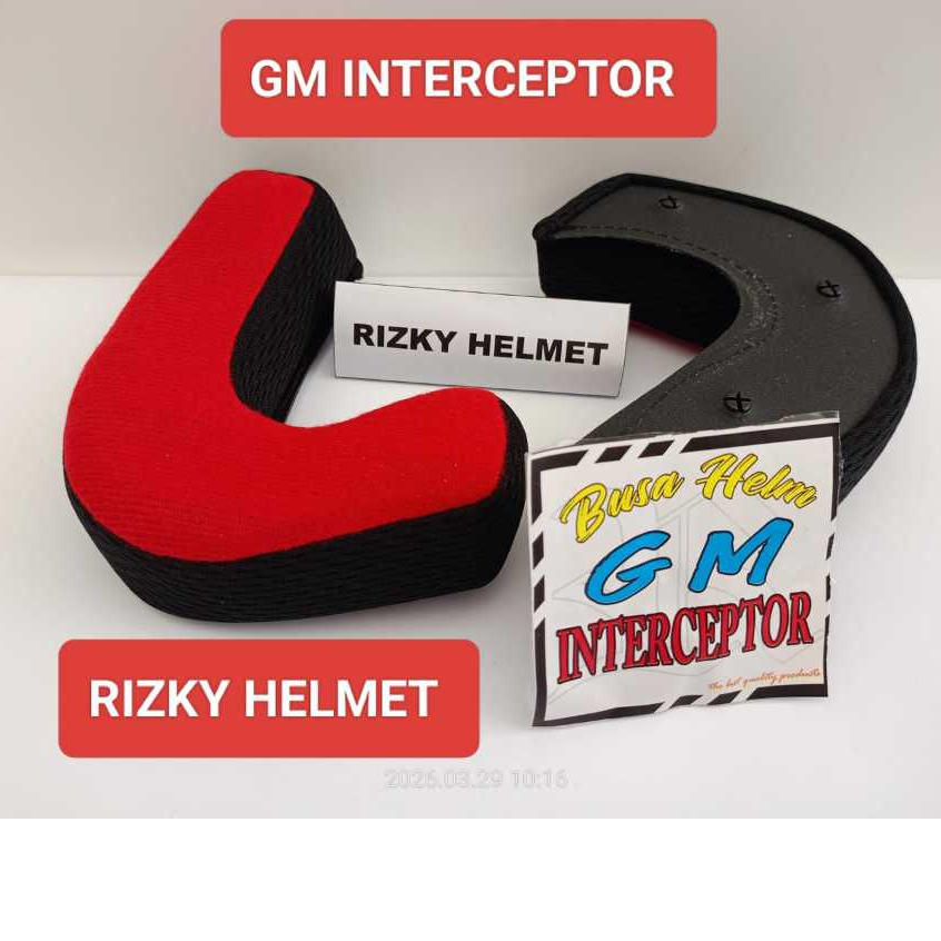 Busa Helm Pipi GM Interceptor, Busa Pipi Helm GM Interceptor