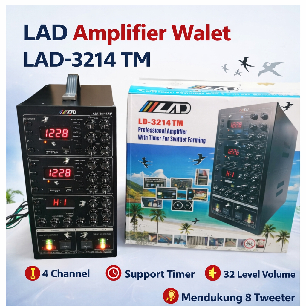 LAD Amplifier Walet LD-3214TM