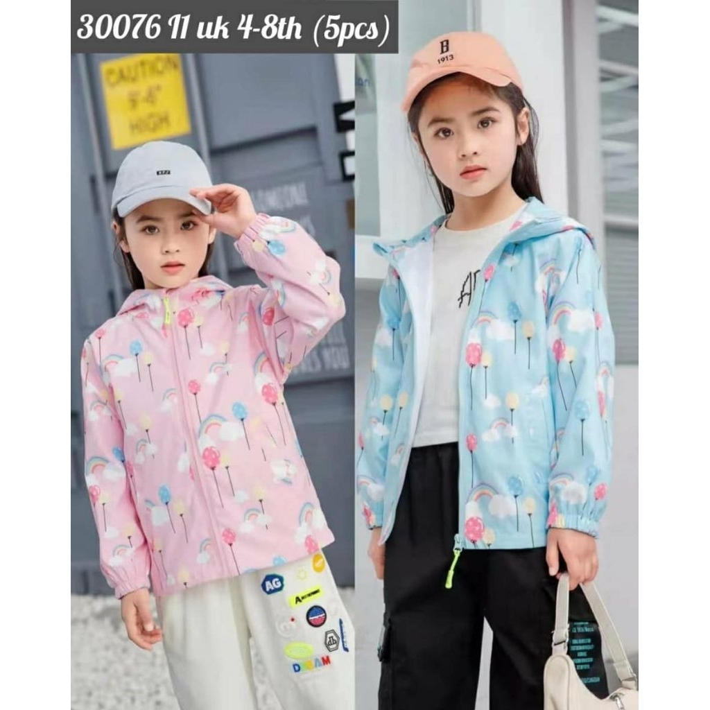 jaket anak perempuan impor / jaket keren anak