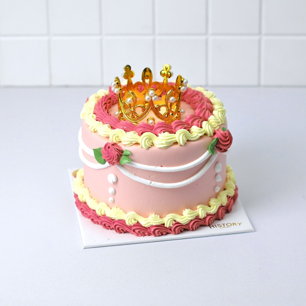 HistoryCake Kue Tart Ulang Tahun Birthday Cake Mini Rasa strawberry cheese Viral Bandung