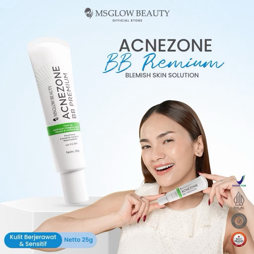 Ms Glow - Acne Zone BB Cream - Acne Zone BB Premium