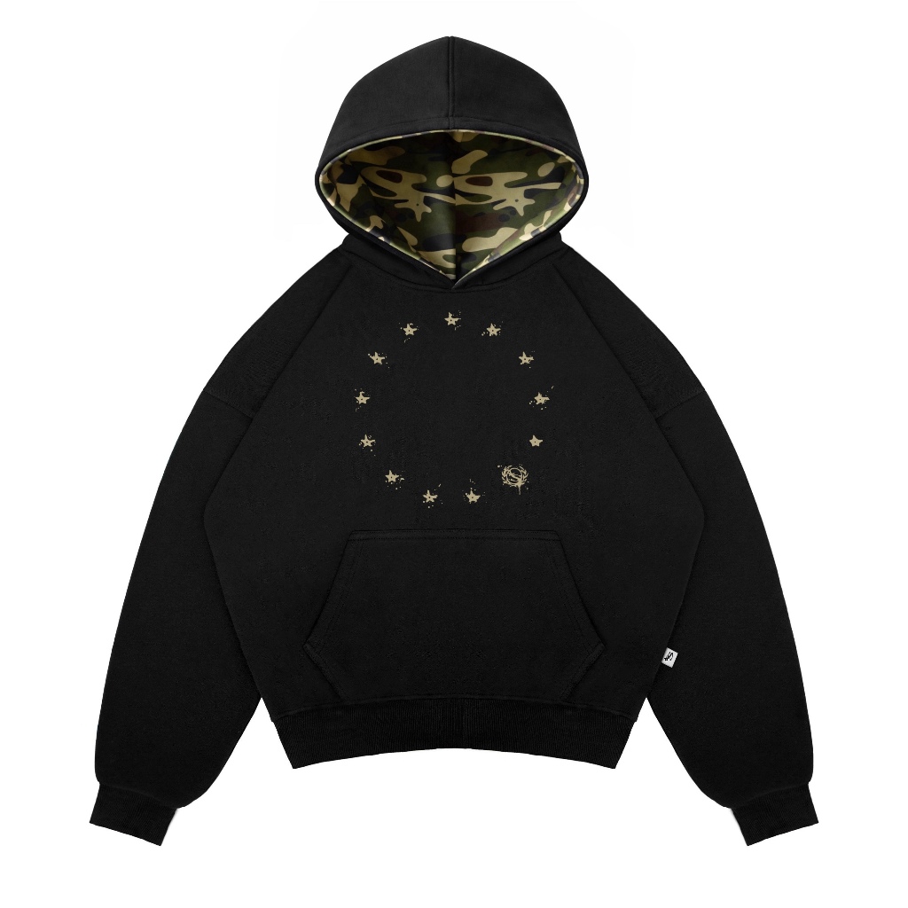 Slowandly - Hoodie - Krown Black